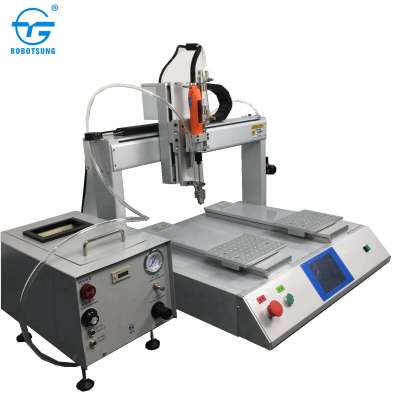 automatic magnetic screw driver machine with feeder