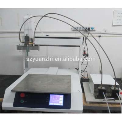 AB glue doming machine/epoxy doming machine for stickers