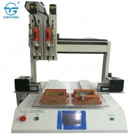 Industrial automatic screwdriver machine with two fixture