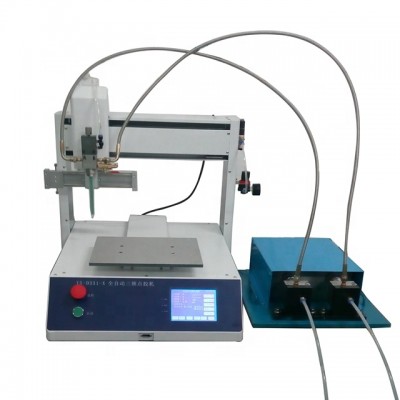 Hot Sale 3-Axis Automatic High Speed Double Liquid Machine With Work Station  AB Glue Dispenser