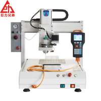 CNC 3 axis automatic desktop glue robot machine 30ML syringe-type 360-degree rotary axis glue dispensing machine